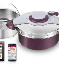 SEB NUTRICOOK®+ Cocotte-minute® 6L inox induction P4220705