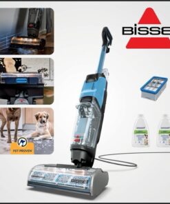 Nettyeur de Sol BISSELL CrossWave® EdgeFind Pro 3EN1 Pour Tous Sols et Poil D'Animaux