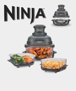 Air Fryer modulaire en verre Ninja CRISPi Cyber Space avec 5 récipients