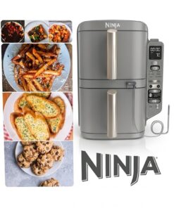 Air Fryer Ninja DoubleStack XL, verticale, 9.5L, 6-en-1