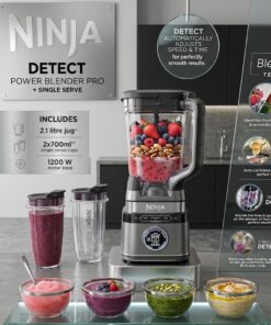 Blender intelligent Ninja Detect 1 200 W avec pichet 2,1 L
