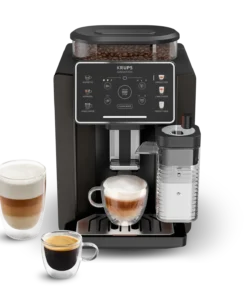 Sensation Milk KRUPS Machine à café à grains 6 recettes Carafe à lait EA9128D